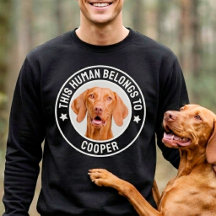 Esta Pessoa Pertence ao Cachorro Foto Personalizad