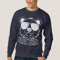 estabelecido PaPa Bear Azul Marinho Branco Moderno