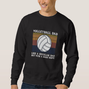 Moletom Estação De Voleibol Para Pai De Voleibol