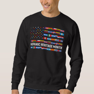 Moletom Estado Americano latino - Bandeira Nacional hispân