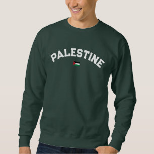 Moletom Estado da Palestina Universidade da Varsity Styl