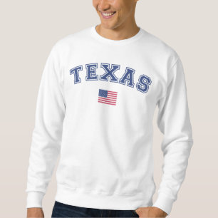 Moletom Estado do Texas USA Flag