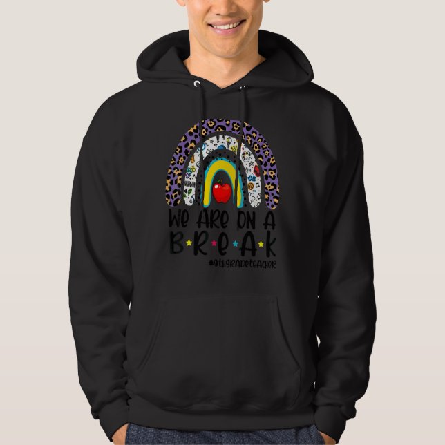 Moletom Estamos Em Uma Enfermeira De Leopardo Rainbow 9º G (Frente)