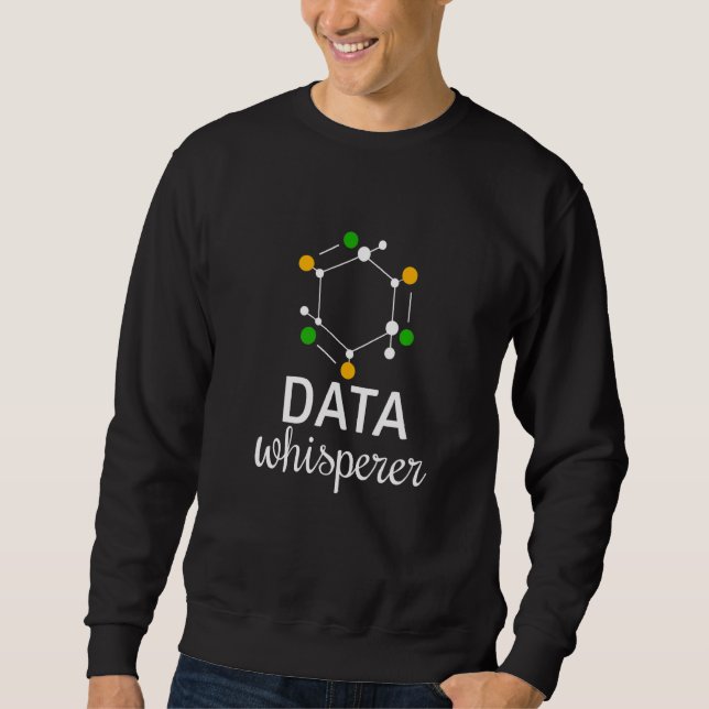 Moletom Estatística de Ciência de Dados de Trabalho do Sus (Frente)