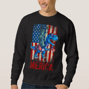 Moletom Estátua Da Liberdade 4 De Julho Dino Boys Men Amer