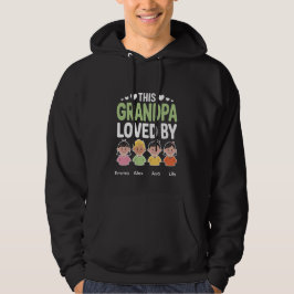 Moletom Este Avô Personalizado Amado Por – Crianças Person