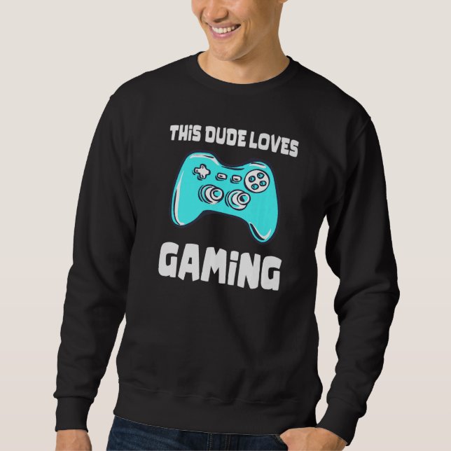 Moletom Este Cara Adora O Grap Da Controladora De Jogos (Frente)