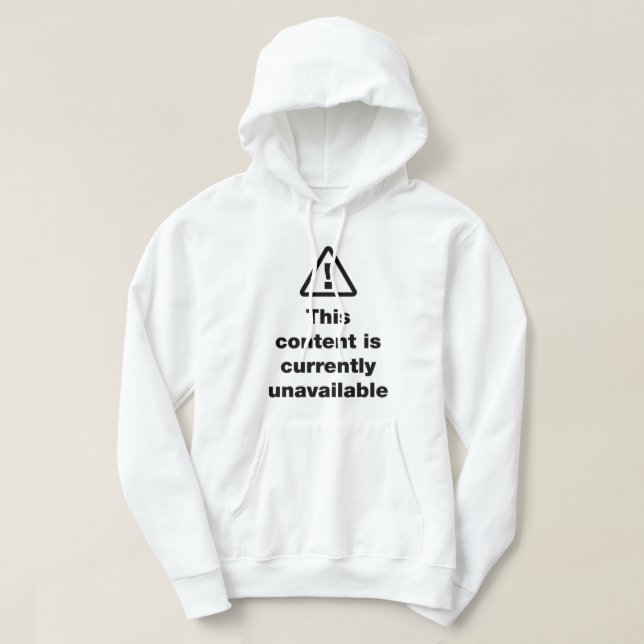 Moletom ⚠ Este Conteúdo Atualmente Indisponível (Frente do Design)