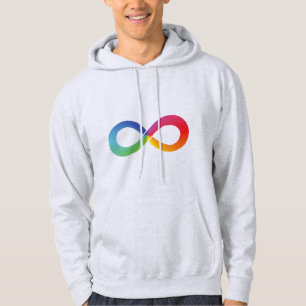 Moletom Este design infinito arco-íris pode simbolizar tan