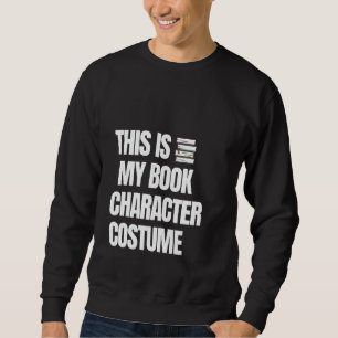 Moletom Este É Meu Livro Personagem Fantasia Biblioteca de