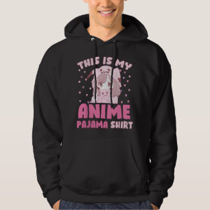 Moletom Este É Meu Pijama De Anime Fofo Kawaii Garota De A