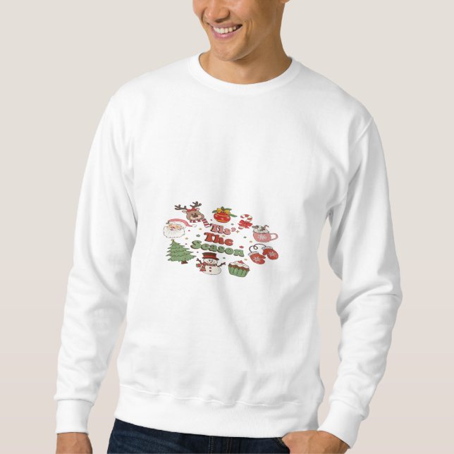 Moletom Este É O Bloco De Acrilato De Natal (Frente)