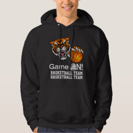 Moletom Este É O Jogo De Basquete Da Estação No Tiger