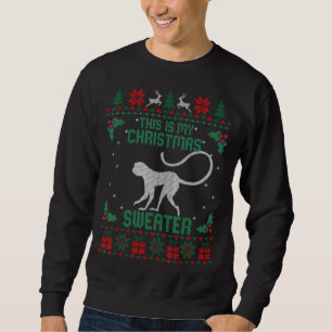 Moletom Este É O Meu Macaco De Suor De Natal Feio