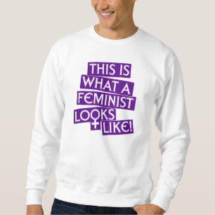 Moletom Este é o que uma feminista olha como!