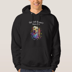 Moletom Este Lab Não Sabe Ficar Sentado Humor do Labrador