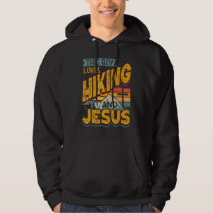 Moletom Este Menino Ama Caminhar E Jesus Caminhada Na Natu