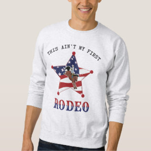 Moletom Este não é o meu primeiro RODEO / Carta Negra