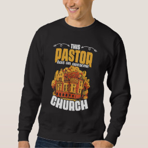 Moletom Este Pastor Tem Um Clero De Igreja Incrível Apreci