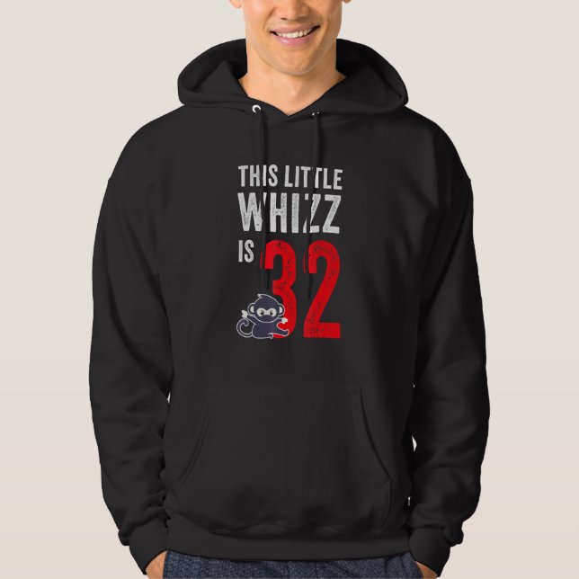 Moletom Este Pequeno Whizz Tem 32 Anos (Frente)