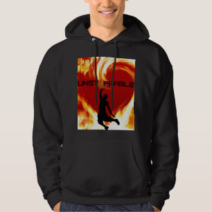 Moletom Esteja em chamas com este Hoodie de basquete impar