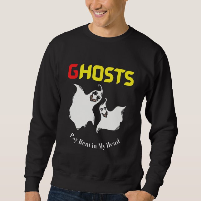 Moletom Estética Spooky Island Skull Resort (Frente)