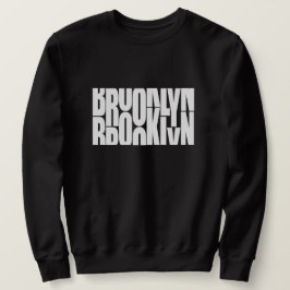 Moletom Estilo Brooklyn Preto