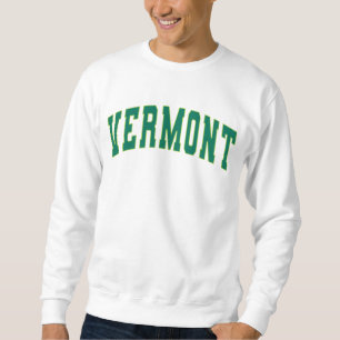 Moletom Estilo da Escola Vermont Vintage Varsity