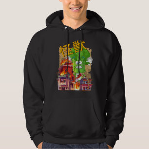 Moletom Estilo estético de galhardetes de vaporwave Vegeta