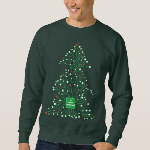 Moletom Estilo Feio Tecido Feliz Natal Engraçado