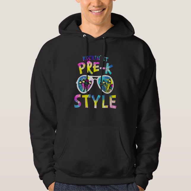 Moletom Estilo Pré-K Colar Óculos De Sol De Volta A S (Frente)