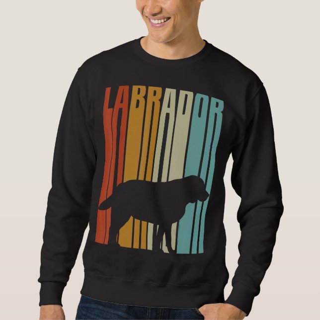 Moletom Estilo Retro 1970 Labrador (Frente)