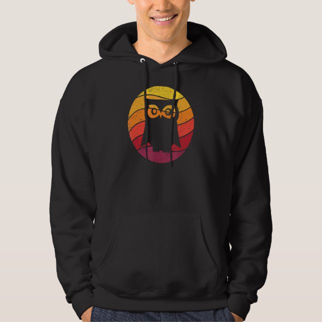 Moletom Estilo Retro Coruja Vintage (Frente)