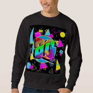 MOLETOM ESTILO RETRÔ VINTAGE DOS ANOS 80