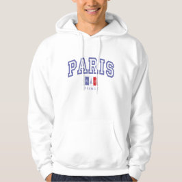 Moletom Estilo Universitário Vintage Paris França