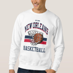 Moletom Estilo Varsity New Orleans Basball