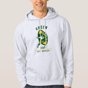 Moletom Estilo Vintage Moderno do Futebol de Green Bay