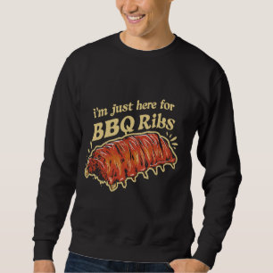 Moletom Estou aqui para o CHURRASCO Barbecue Fumador Grill