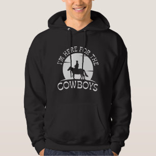 Moletom Estou Aqui Pelos Cowboys