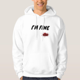 Moletom “Estou Bem” Hoodie Minimalista – Estética Emociona
