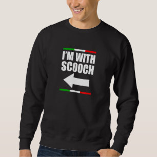 Moletom Estou Com Scooch Italiano Slang Engraçado Sarcásti