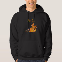 Moletom Estou em Chamas Reais