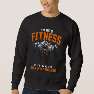 Moletom Estou em Forma Fitness Cervo no Meu Freezer Cervo