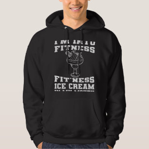 Moletom Estou na Moda Fitness Fit ness Sorvete na Minha Bo