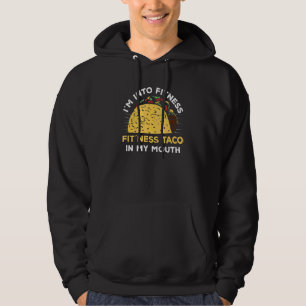Moletom Estou na Moda Fitness Taco Fitness na Minha Boca