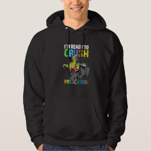 Moletom Estou Pronta Para Esmagar O Dinossauro Monstro Da