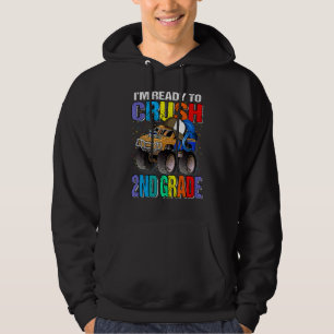 Moletom Estou pronto para esmagar o caminhão de monstro do