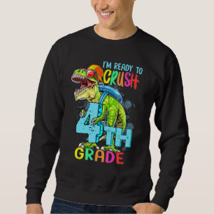 Moletom Estou Pronto Para Esmagar O Dinossauro Rex Da 4ª S