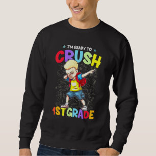 Moletom Estou Pronto Para Esmagar o Menino do Dabbing da 1