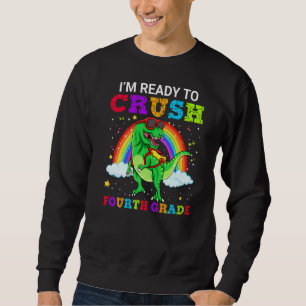 Moletom Estou pronto para esmagar o Tee do Dinossauro do 4